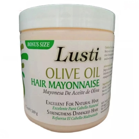 LUSTI OLIVE OIL DETANGLING SPRAY & OLIVE OILHAIR MAYONNAISE. - Picture 5 of 10